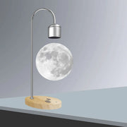 3D Printing Floating Moon Lamp Magnetic Levitation Seamless LED Night Light Creative Home Decoration Table Lamp