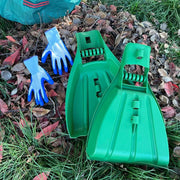 Leaf Scoops Hand Rake – Reusable Garden Debris Grabbers for Yard & Lawn Cleanup