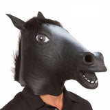 Horse Head Mask Cosplay Costume Party Funny Halloween Horse Head Mask Headgear