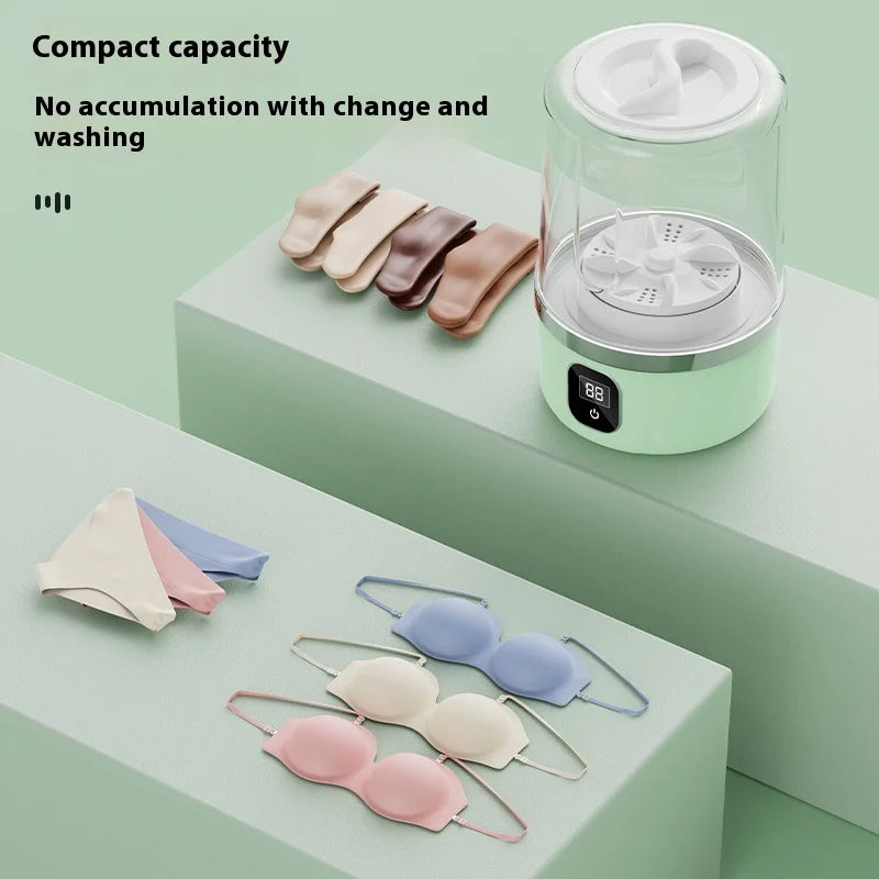 Rechargeable Portable Mini Washing Machine – 2 Colours