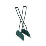 Long-Handled Leaf Grabber Rake – Carbon Steel Garden Leaf & Debris Collector (92cm)