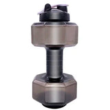 Dumbbell Hammer Water Bottle High Capacity 2 liters Gym Weightlifting Sports Bottle Creative Space Cup Water Bottle For Men