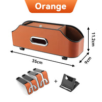 Car Tissue Box Cup Holder Backseat Seat Back Storage Multifunctional Bag  Accessories For Jeep Cherokee COMPASS RENEGADE