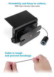Fish Finder 4.3 Inch Color Monitor Underwater Visible Camera Infrared Night Vision Suitable For Ice Fishing And lake/boat/Sea