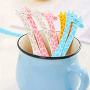 12pcs - Reusable Giraffe Exquisite Fruit Fork - Perfect for Snacks, Cakes, and Fruit Decoration - Perfect for Outdoor Use