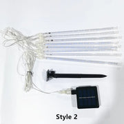 Solar Meteor Shower Lights – 8 Tubes, 30 or 50 cm