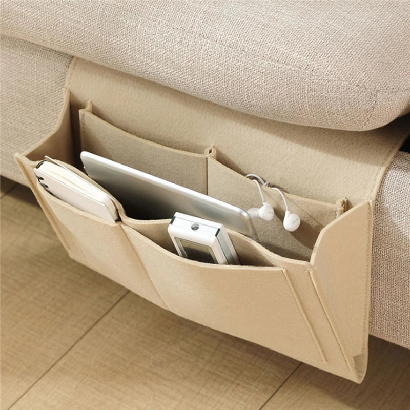 Felt Bedside, Sofa & Desk Storage Caddy – 5 Colours