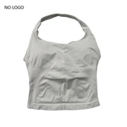 Backless Halter Sports Top – 45 Colour & Size Options