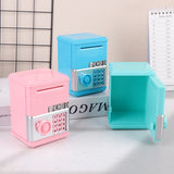 Kids Money Bank, Plastic Password Piggy Bank Mini ATM Cash Coin Money Box For Kids Birthday Toy For Children，ATM Banks Box