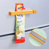Food Bag Clips 50-Pack - Airtight Sealing Clamps for Snacks, Chips, Tea Bags, Kitchen Organization, Plastic Food-Safe Bag Sealer