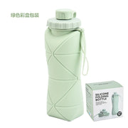 600ml Collapsible Travel Water Bottle – 4 Colours