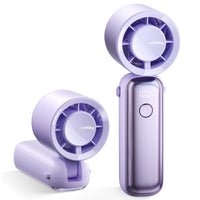 5000 mAh Foldable Turbo Fan with Digital Display – 3 Colours