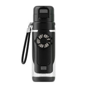 690ml USB-C Fan Water Bottle – 3 Speeds, 4 Colours