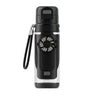 Usb-c Rechargeable Fan Cup 2-in-1 Foldable Fan Water Bottle with 3 Speeds 690ml Tritan Sports Cup Rechargeable Portable for Hot
