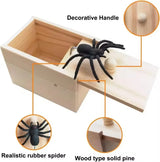 Funny Pop-Up Spider Scare Box - Desk Decor Gag Gift for Halloween, Christmas & Birthday, Novelty Office Toy & Home Decoration