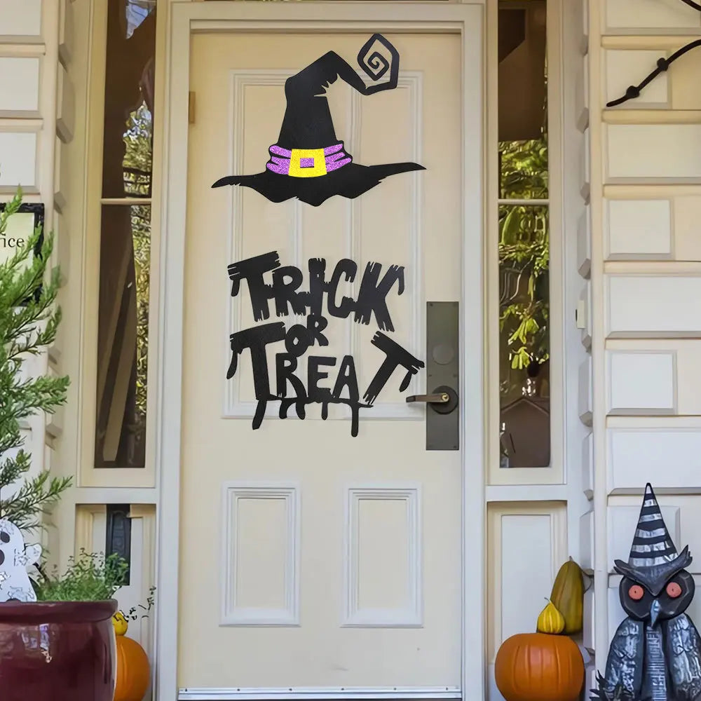 Halloween Felt Window & Door Decorations – 9 Designs