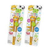 3/1PCS Cute Animal Learning Chopsticks for Children Cartoon Elementary Chopsticks Food Grade Training Chopsticks Kids Tableware