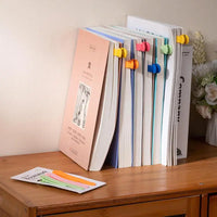 Clip-On Silicone Page-Following Bookmark – 9 Options