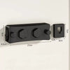 27x9x4.5cm / Black