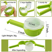 Food Bag Sealing Clip with Pour Spout – 6 Colours