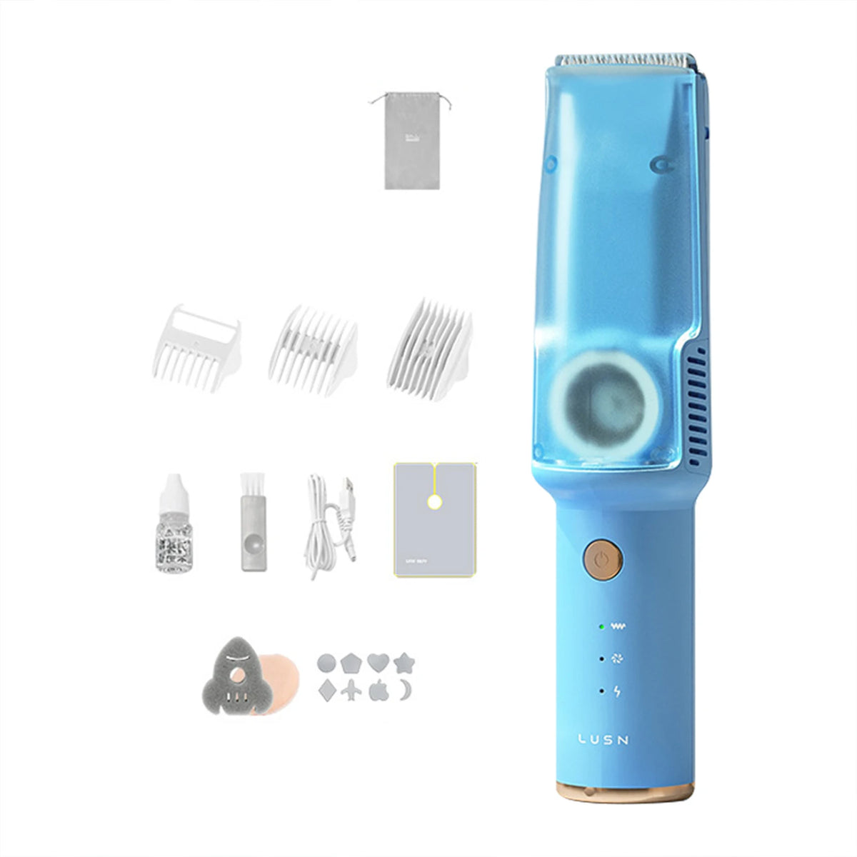 Hair-absorbing Hair Clipper Baby Electric Razor Baby Hair Clipper Children Waterproof Adult Household Electric Clipper