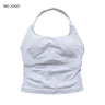 Impact Halter Top Push-Up Sports Bra Backless Design Yoga Tank Top Fitness Workout Activewear Gym Clothes Sports Bras