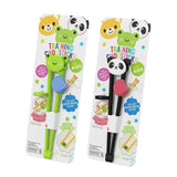 3/1PCS Cute Animal Learning Chopsticks for Children Cartoon Elementary Chopsticks Food Grade Training Chopsticks Kids Tableware