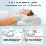 Contoured Butterfly Memory Foam Pillow