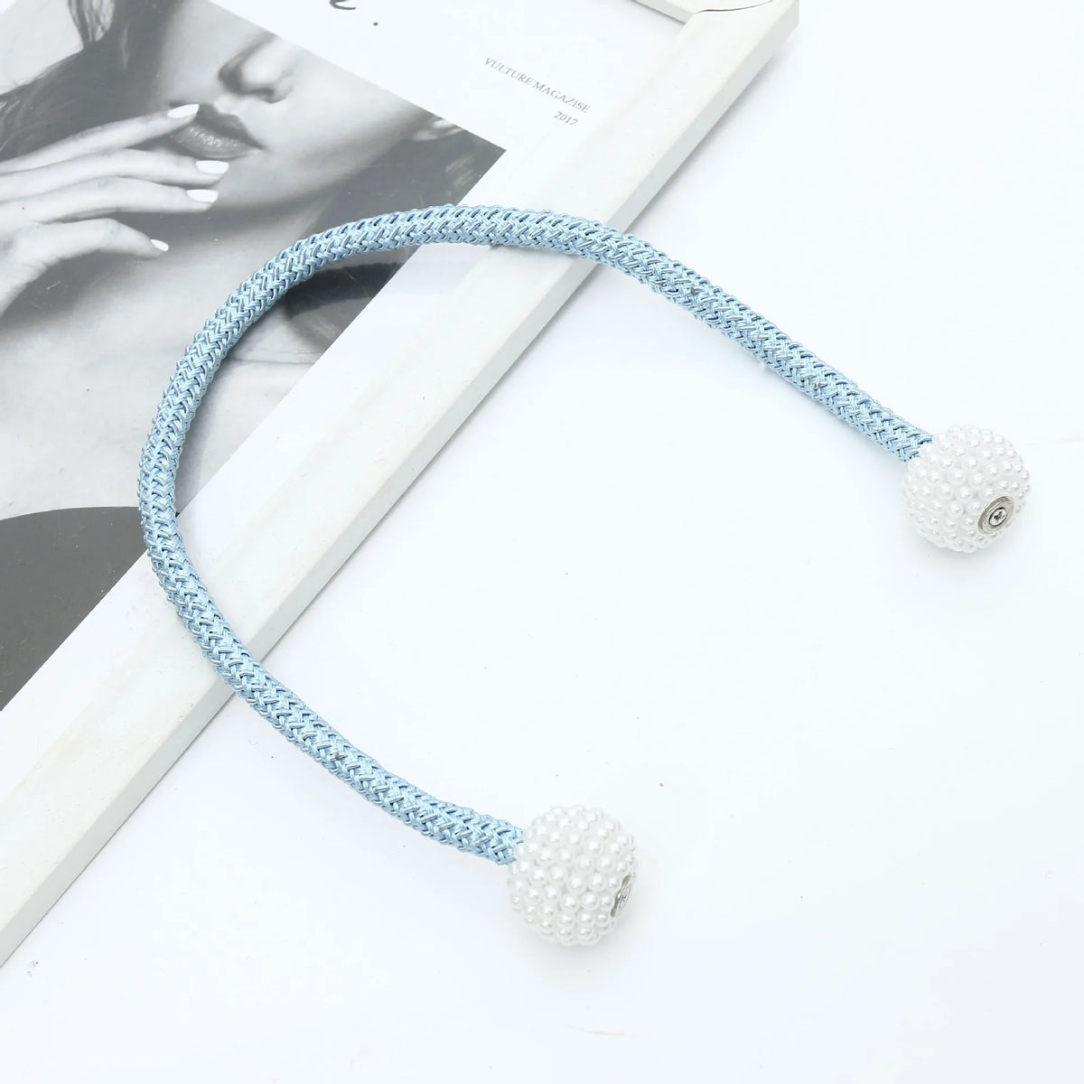Magnetic Pom-Pom Curtain Tieback – 10 Colours