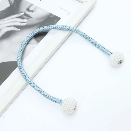 1Pc Magnets Curtains Clamps Curtain Holder Pompom Tieback Magnetic Clips Hanging Balls Tie Back Home Decor Curtain Accessories