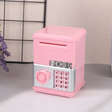 Kids Money Bank, Plastic Password Piggy Bank Mini ATM Cash Coin Money Box For Kids Birthday Toy For Children，ATM Banks Box
