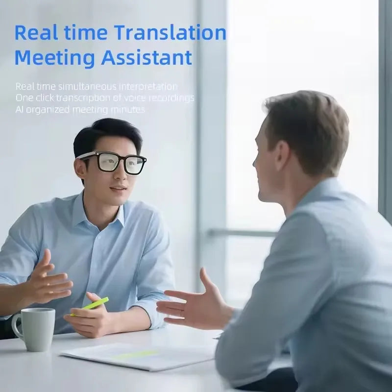 AI Smart Glasses interchangeable lenses