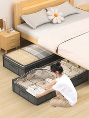 Foldable Under-Bed Quilt & Clothes Storage Bag – 2 Sizes