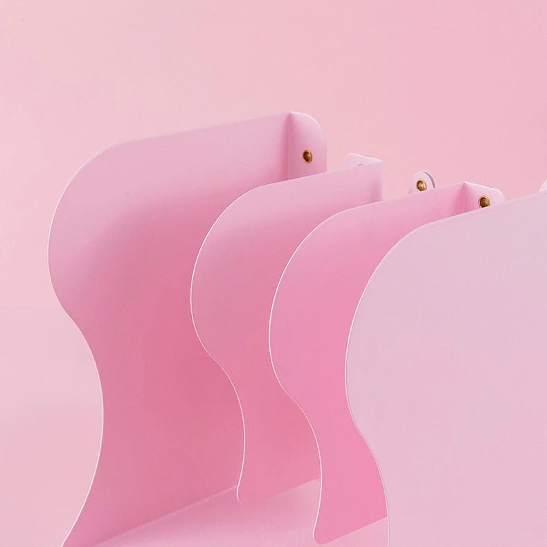 Adjustable Metal Bookend with Pen Holder