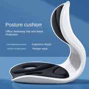Ergonomic Seat Cushion with Adjustable Lumbar Support