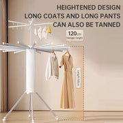 Foldable Octopus-Style Indoor Clothes & Quilt Drying Rack