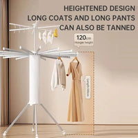 Foldable Octopus-Style Indoor Clothes & Quilt Drying Rack