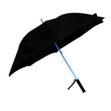 LED Light Up Umbrellas with Flashlight Handle, Clear, Black, Gray, Red