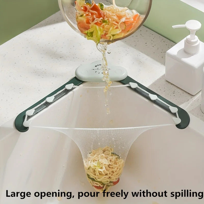 51-Piece Triangle Sink Strainer & Storage Set