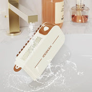 Draining Soap Dish with Brush Roller