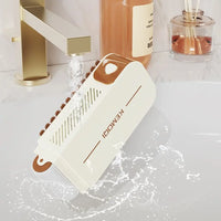 Draining Soap Dish with Brush Roller