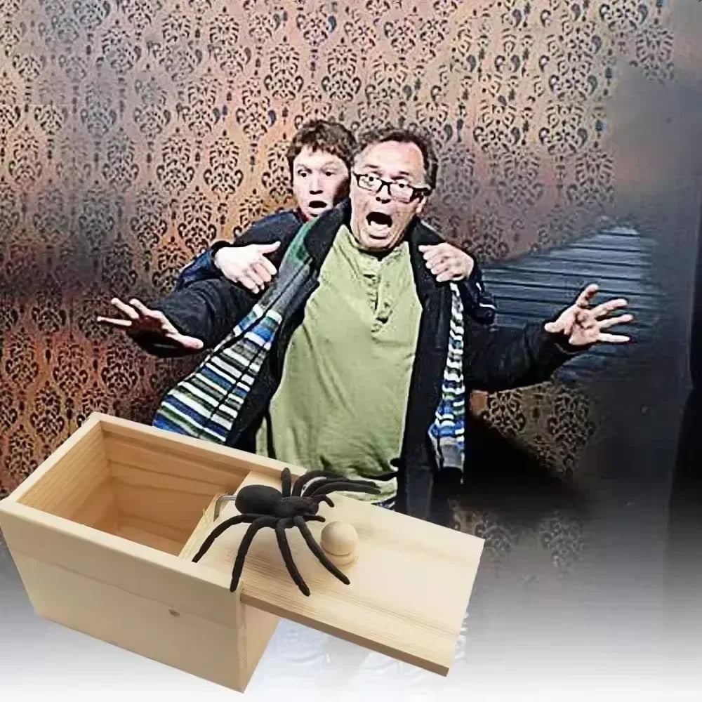 2-Pack Pop-Up Spider Scare Boxes – Reusable Prank Gift