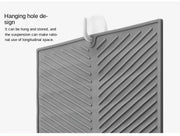 Grey Ridged Silicone Dish-Drying Mat – 3 Sizes