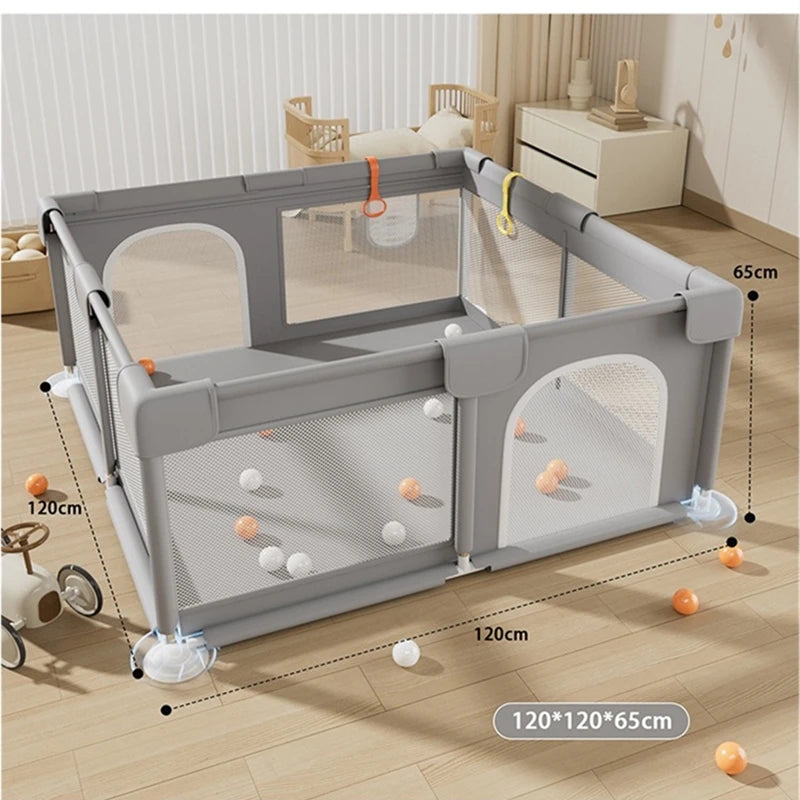 Breathable Mesh Children’s Playpen – 4 Floor Sizes