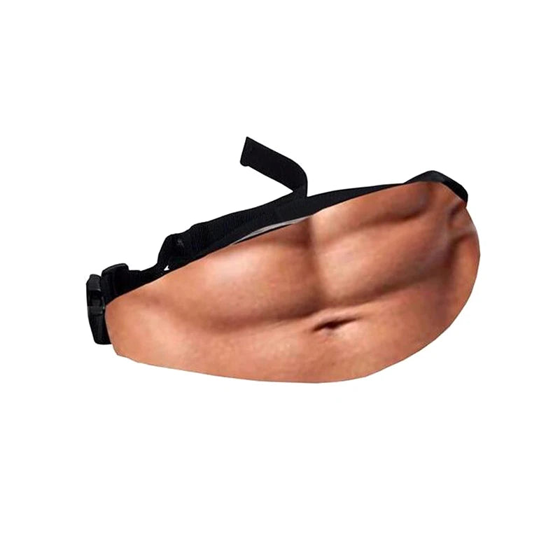 Novelty Dad Bod Waist Bag – 12 Printed Designs