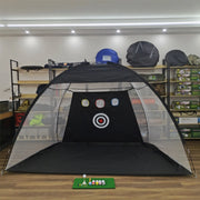 Golf Practice Tent Net  10x7ft Practice Net With Triturf Mat  Golf Hitting Aid For Backyard Home Sports Equipment Chipping Swing