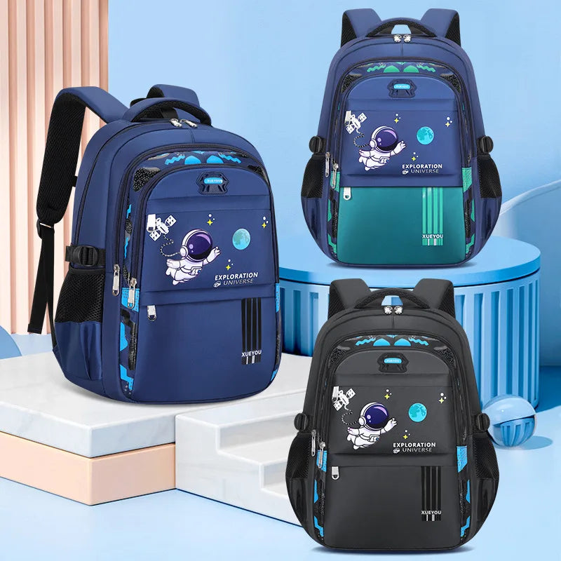 Kids’ Astronaut School Backpack – 2 Sizes, 3 Colours