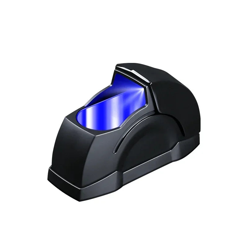 Lidded Metal-Lined Car Ashtray – Standard or Lighted