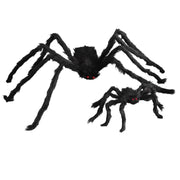 Poseable Giant Black Halloween Spider – 30cm to 200cm