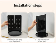 360° Rotating Makeup & Skincare Organiser – 3 Colours